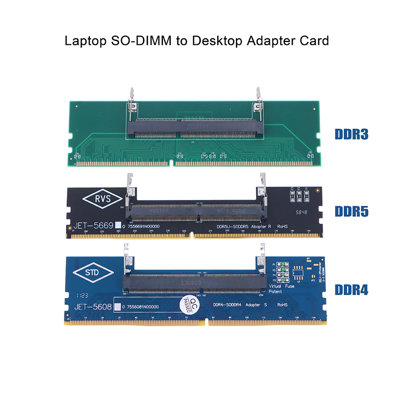 Ddr5 Sodimm - Адаптер-коннектор для ноутбуков DDR3 DDR4 DDR5
