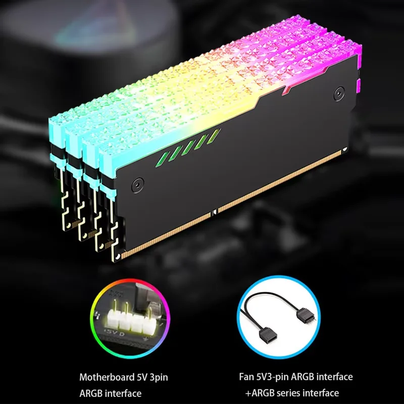 Радиатор памяти ПК RM-1 Охлажд – обзор и цена Ddr5 Memory