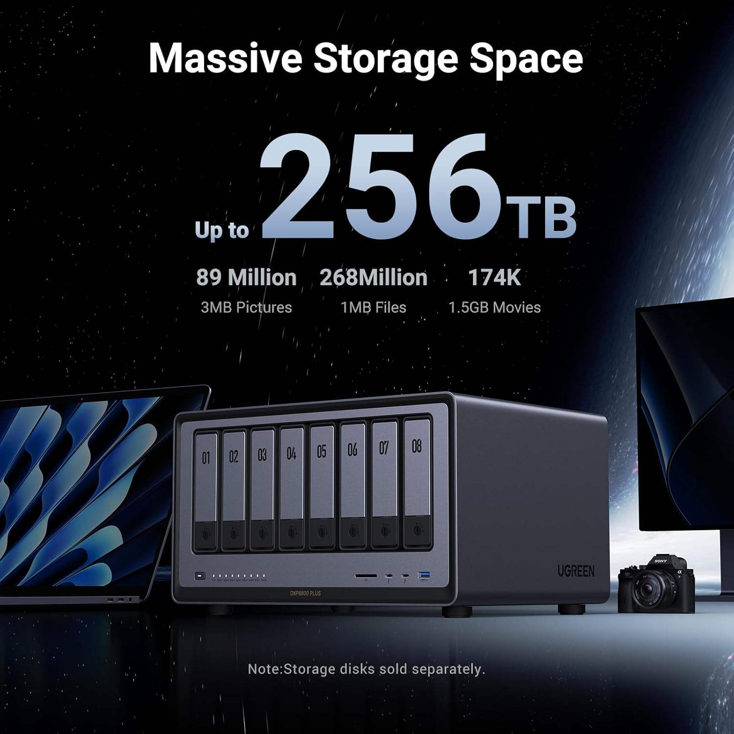 UGREEN NAS DXP8800 Plus 8-диск – обзор и цена Ddr5 8Gb