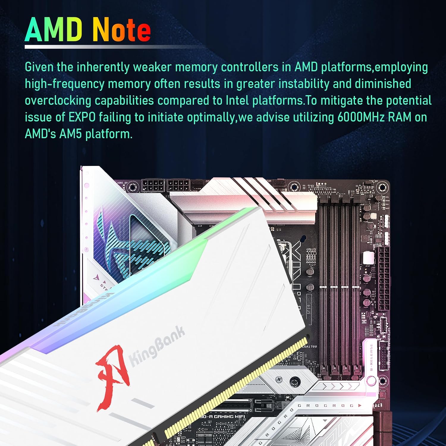 Оперативная память KINGBANK KR – обзор и цена Ddr5 16Gb 6000Mhz