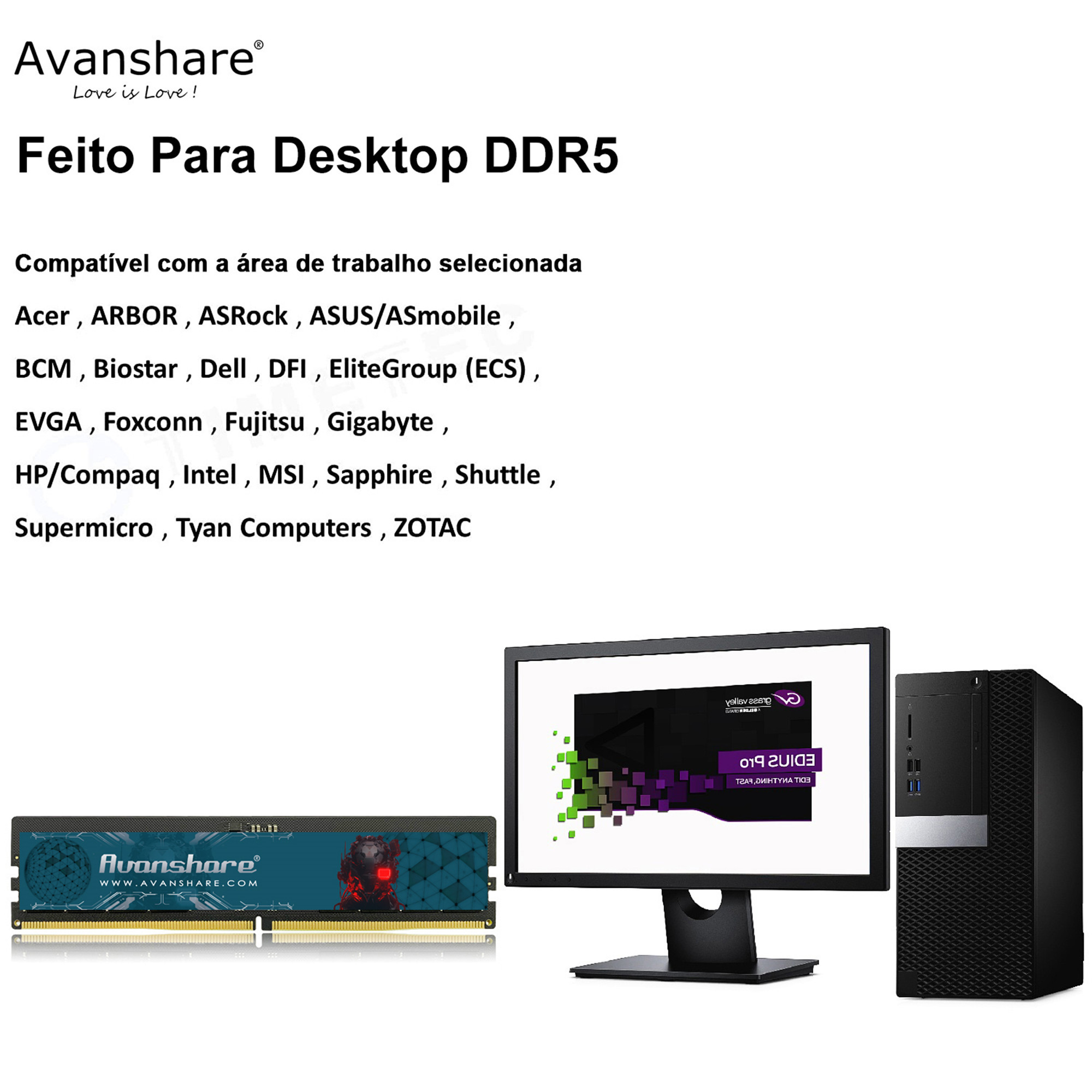Avanshare Ram Memoria DDR5 DDR – обзор и цена Ddr5 4800Mhz