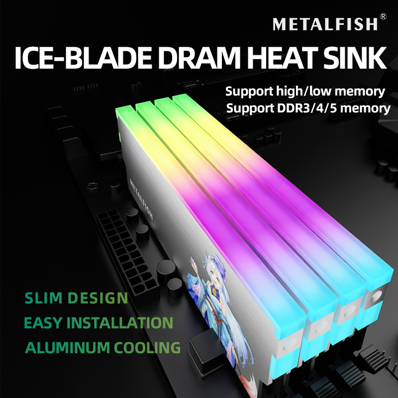 Радиатор METALFISH DRAM 5 В-3P – обзор и цена Ddr5 Memory