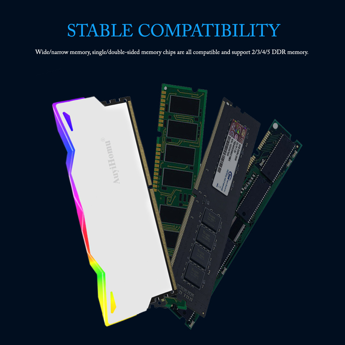AuyiHomu RGB-кулер для операти – обзор и цена Ddr5 Rgb Ram